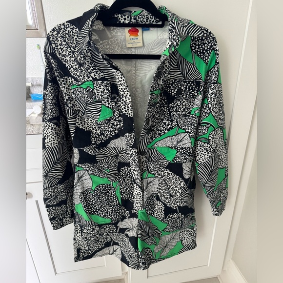 FARM Rio foliage romper, XS. - Picture 9 of 10